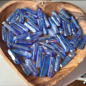 Aqua Aura Quartz Point